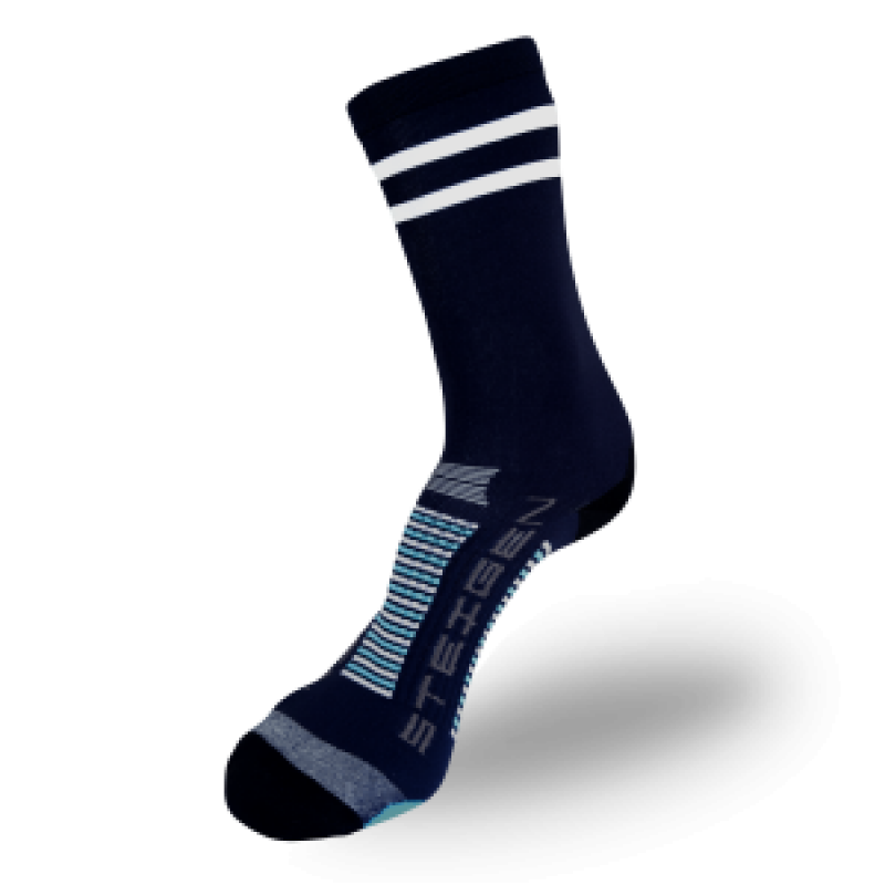 Steigen Steigen Løpestrømpe 2 Stripe Navy 3/4